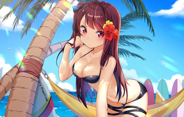 Beach, boobs, breast, tits, big tits, big boobs, large, giant