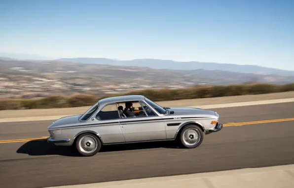 Картинка car, BMW, speed, 1973, BMW 3.0 CSL, E9