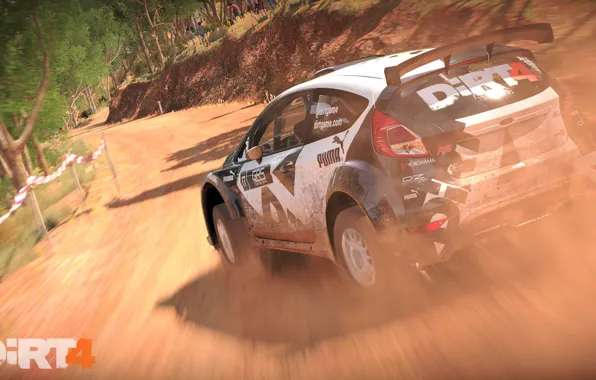 Car, logo, game, race, speed, Puma, Dirt 4