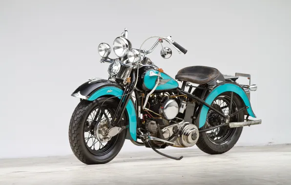 Harley-Davidson, 1947, ретро мотоциклы, retro motorcycles, Harley-Davidson WL