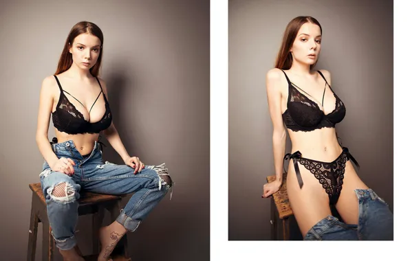 Девушка, трусики, ГРУДЬ, Игорь Марушевский, Venera Gudkova, Венера Гудкова