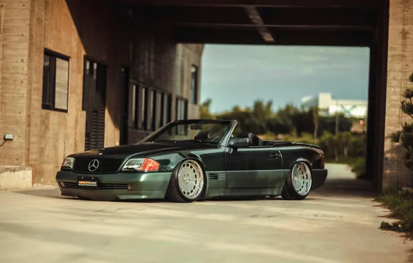 Картинка 300SL, ROADSTER, STANCE, Mercedec - Benz, R129, 300SL-24