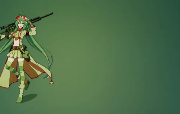 Картинка gun, weapon, anime, sniper, Flygon Sniper