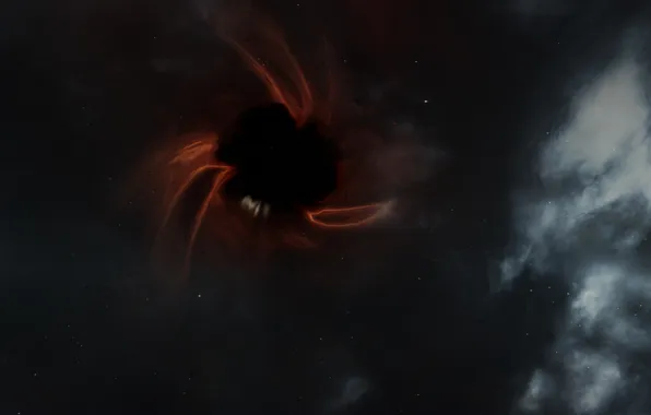 Space, game, Eve online, gravitational anomaly, rift of space
