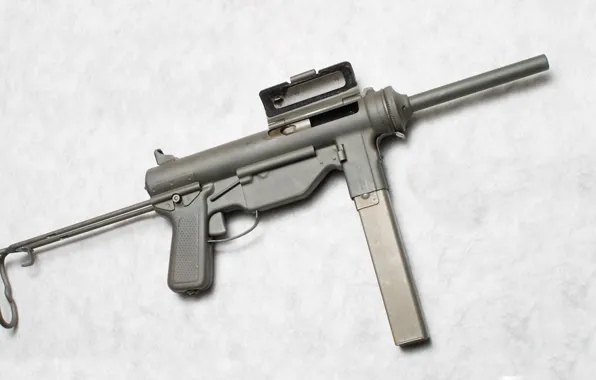 Оружие, пистолет-пулемёт, Grease gun
