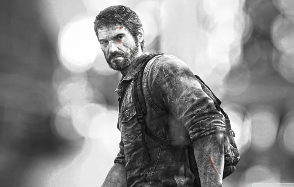 Картинка борода, The Last of Us, Joel