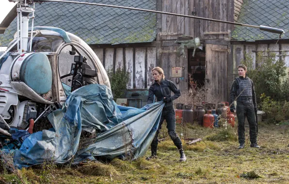 Вертолет, Том Круз, Эмили Блант, Emily Blunt, Tom Cruise, Edge of Tomorrow, Грань будущего