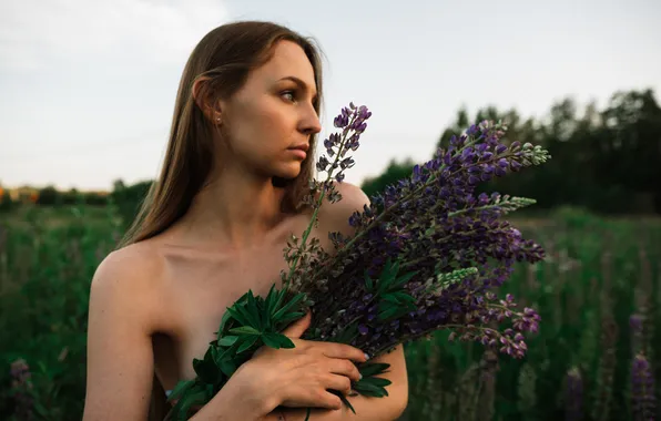Пейзаж, цветы, природа, фотосессия, Вика, Мария Удалова