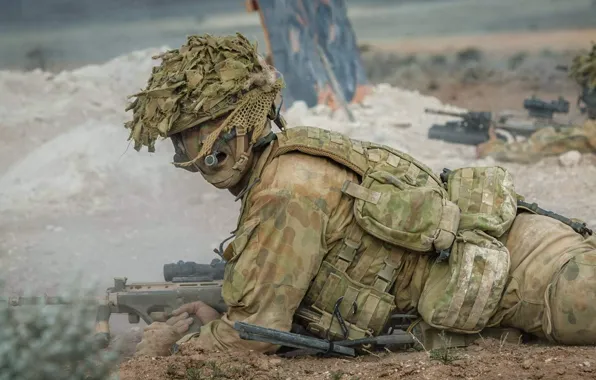 Картинка оружие, солдаты, Australian Army