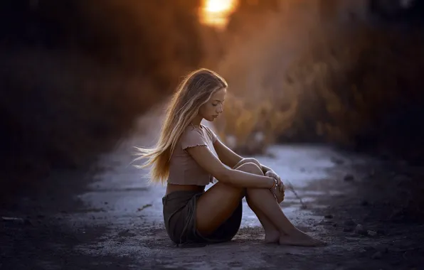 Девушка, природа, Marta Serra