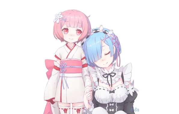 С нуля, Рем, Рам, Re Zero Kara Hajimeru Isekai Seikatsu