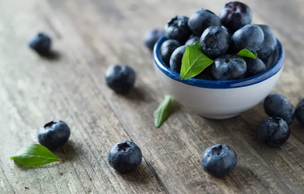 Ягоды, черника, wood, blueberries