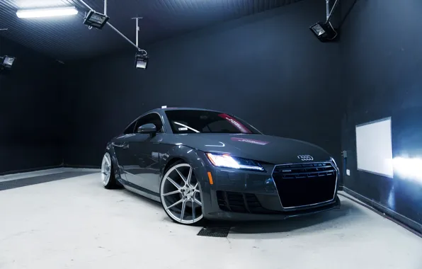Audi, Light, Front, Coupe, Grey, Wheels, Audi TT, JR Wheels
