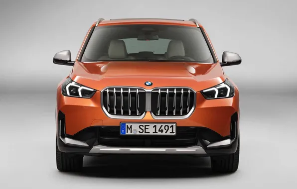 Картинка вид спереди, кроссовер, BMW X1, U11