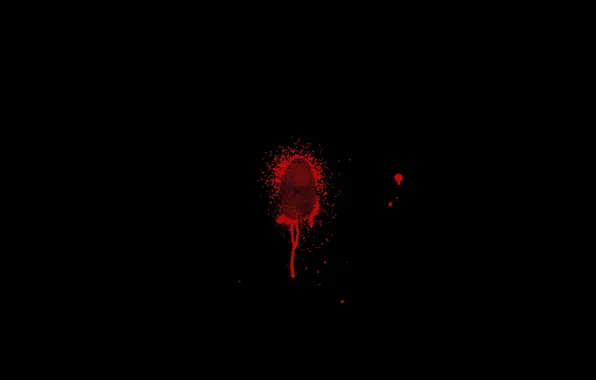 Картинка blood, finger, fingerprint, red liquid