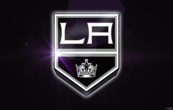 Лого, Los Angeles, NHL, НХЛ, Kings, Корона