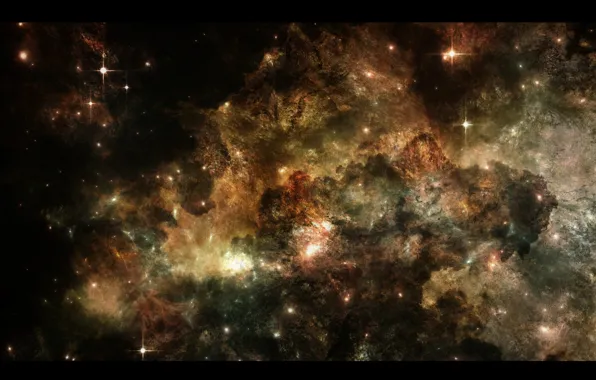 Звезды, туманность, light, созвездие, skyward sun nebula