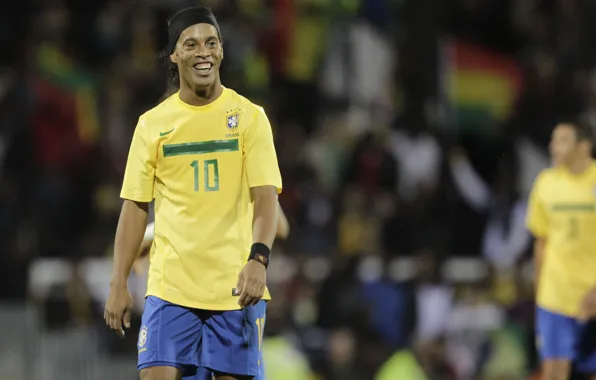 Футбол, football, brazil, ronaldinho, роналдиньйо, футбол обои