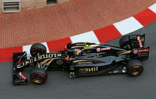 Картинка Lotus, Formula 1, Monte Carlo, Pastor Maldonado, E23