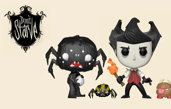 Игры, фигурки, Wilson, Don't Starve, Wilson P. Higgsbury, Webber