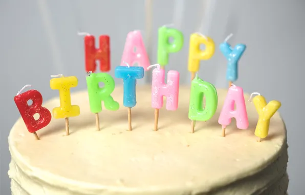 Картинка свечи, торт, cake, Happy Birthday, celebration, decoration, candle, День Рождения