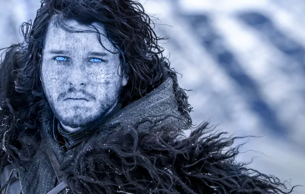 Zombie, ghost, blizzard, blue eyes, snow, north, wolf, death