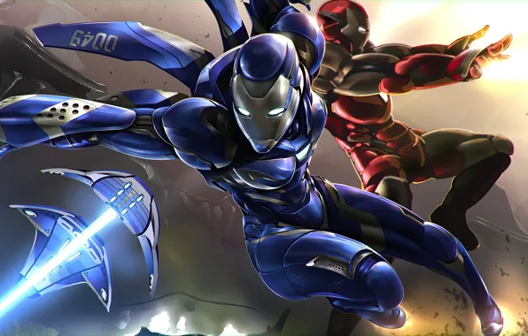 Iron man, Tony Stark, Mark 85, Iron women