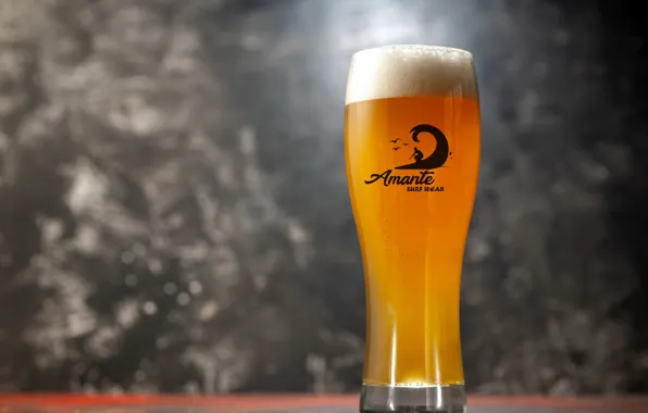Glass, logo, beer, amante, chopp