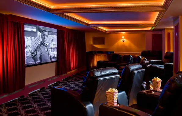 Design, interior, cinema home, room ideas, cinema., movie theater, desigen ideas, activitie