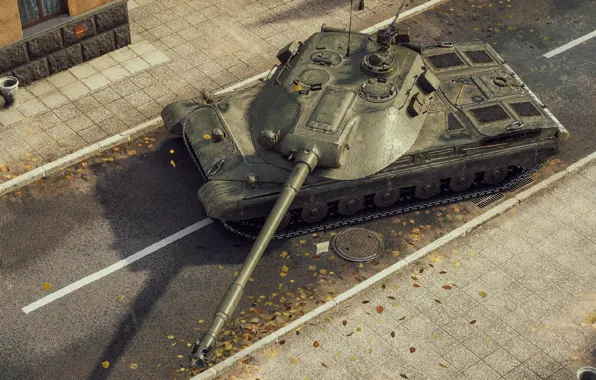 Картинка Опытный тяжёлый танк, Объект 452К, СССР