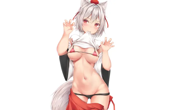 Girl, sexy, boobs, anime, beautiful, pretty, erotic, blonde