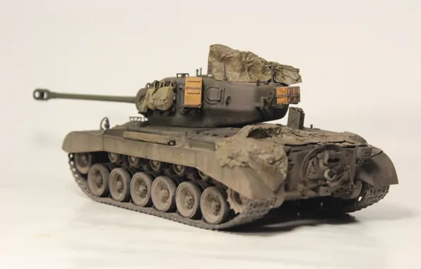 Игрушка, средний танк, моделька, M26, Першинг