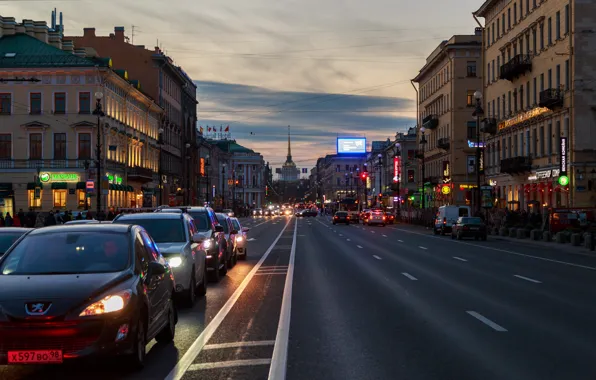 Дорога, Город, Санкт-Перербург