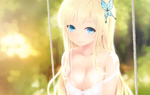 Эротика, девушка, аниме, арт, boku wa tomodachi ga sukunai, kashiwazaki sena, cait