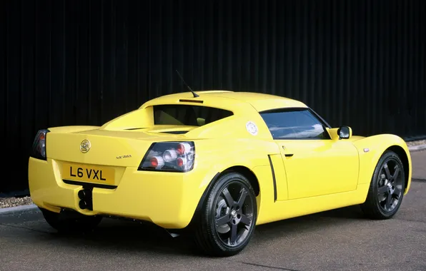 Картинка авто, Vauxhall, воксхолл, VX220, &ampquot;Lightning Yellow&ampquot;