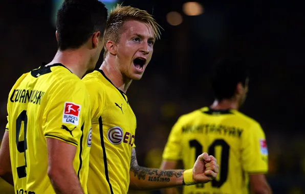 Спорт, Футбол, футболист, Вуди, Puma, Borussia Dortmund, Боруссия Дортмунд, Ballspiel-Verein Borussia