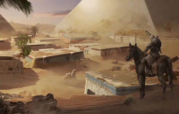 Assassin's Creed Origins, Истоки, мультиплатформенная компьютерная игра, Eddie Bennun