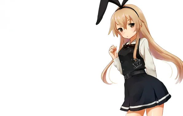 Girl, long hair, dress, brown eyes, anime, beautiful, pretty, attractive