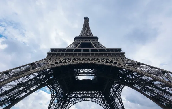 Картинка город, эйфелева башня, Франция, Париж