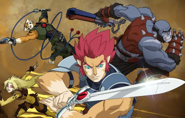 Sword, lion, cartoon, ken, blade, warrior, king, ThunderCats