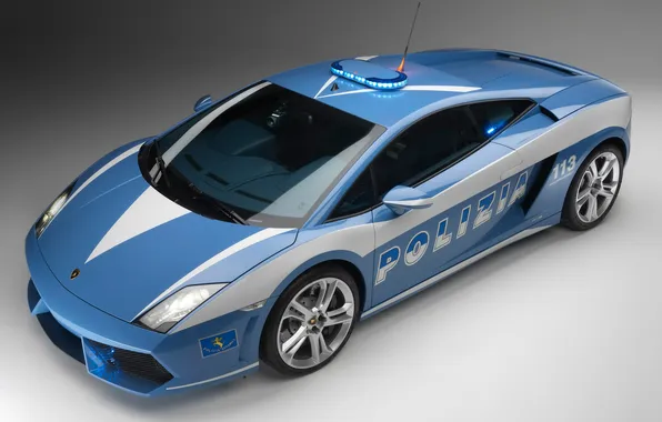 Картинка полиция, Lamborghini, Gallardo, копы, новизна