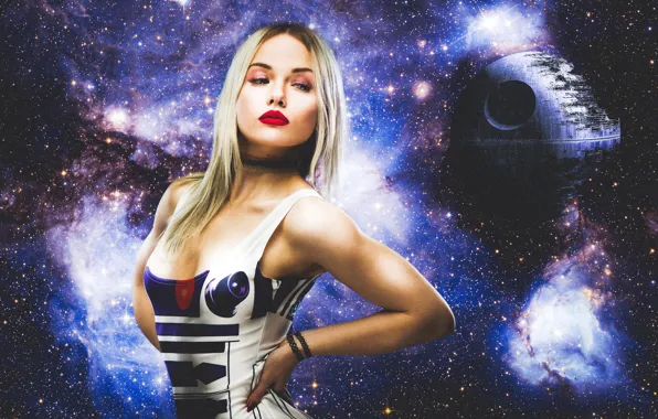 Картинка девушка, фон, модель, красотка