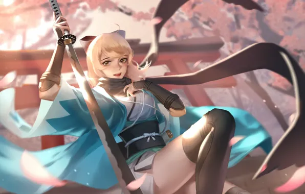 Девушка, арт, Fate / Grand Order, Судьба великая кампания