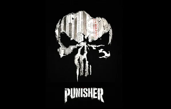 Череп, Punisher, Marvel, Каратель