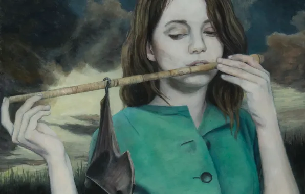 Картинка картина, норвежский художник, Christer Karlstad, Twilight Sings A Song, Though the Days are Long