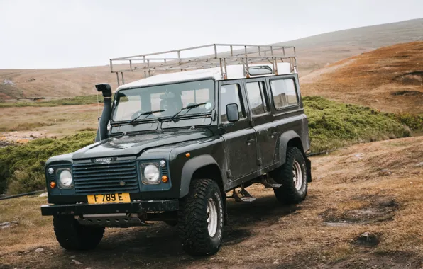 Land Rover, Lights, Defender, Offroad, Rod Long