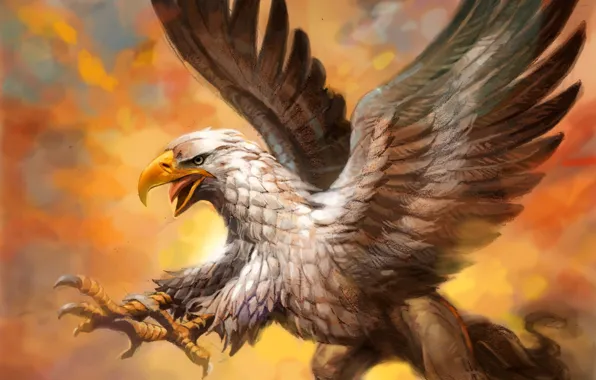 Wings, mythology, Hippogryphe, Hippogryph, Hippogriff
