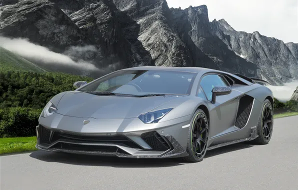 Lamborghini, суперкар, 2018, Mansory, Aventador S