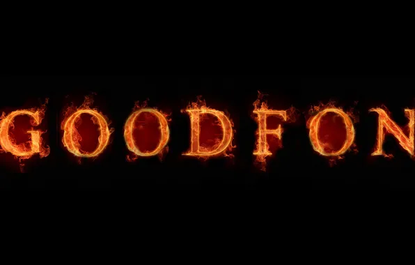 ФОН, ОГОНЬ, ЧЁРНЫЙ, ТЕКСТ, ПЛАМЯ, БУКВЫ, GOODFON, ГУДФОН