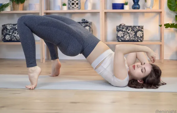 Картинка girl, beautiful, sports, yoga